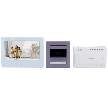 Kit Videoportero WiFi Hikvision 2 Hilos HD con...