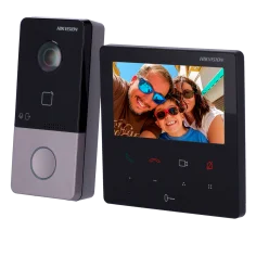 Kit videoportero IP WiFi Hikvision PoE con monitor 7