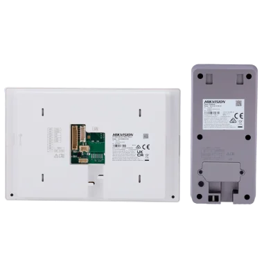 Kit videoportero IP WiFi Hikvision PoE con...