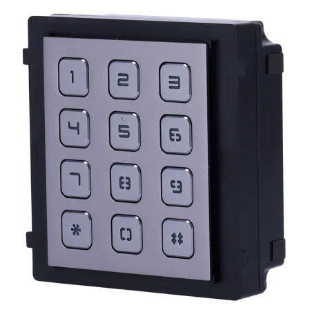Módulo botonera 12 botones exterior modular Hikvision DS-KD-K12