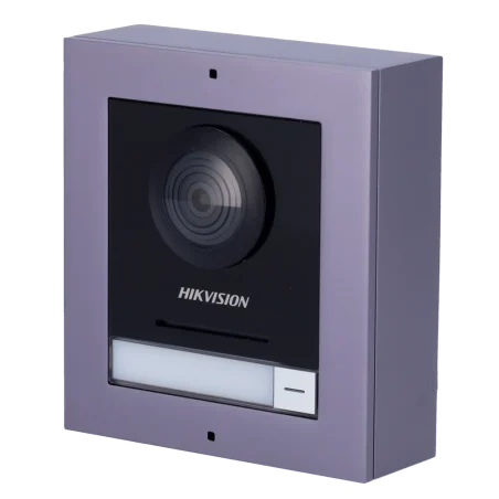 Videoportero IP pinhole exterior antivandálico Hikvision DS-KB8113