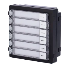 Módulo botonera 6 botones exterior modular Hikvision...