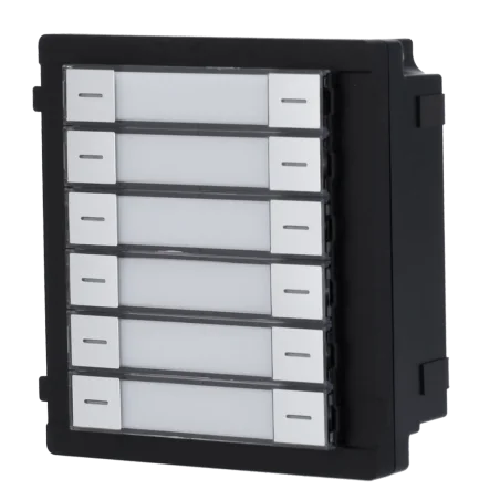 Módulo botonera 12 botones exterior modular Hikvision DS-KD-K12