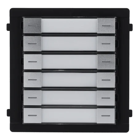 Módulo botonera 12 botones exterior modular Hikvision DS-KD-K12