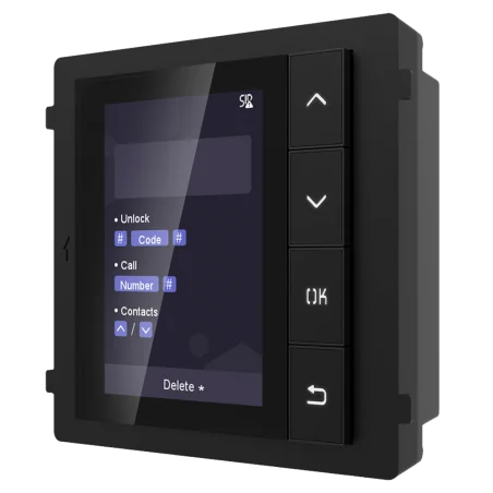 Módulo pantalla directorio TFT exterior Hikvision DS-KD-DIS