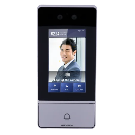Videoportero IP WiFi reconocimiento facial exterior Hikvision