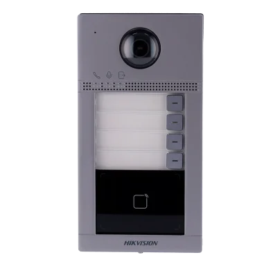 Videoportero IP WiFi 4 apartamentos Hikvision...