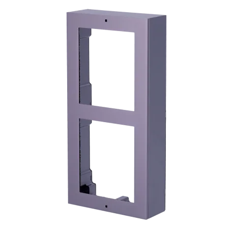 Hikvision surface junction box caja registro aluminio 2 módulos