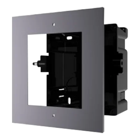 Hikvision flush mount panel panel frontal caja registro encastrada 1 módulo