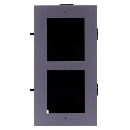 Hikvision flush mount panel panel frontal caja registro encastrada 2 módulos