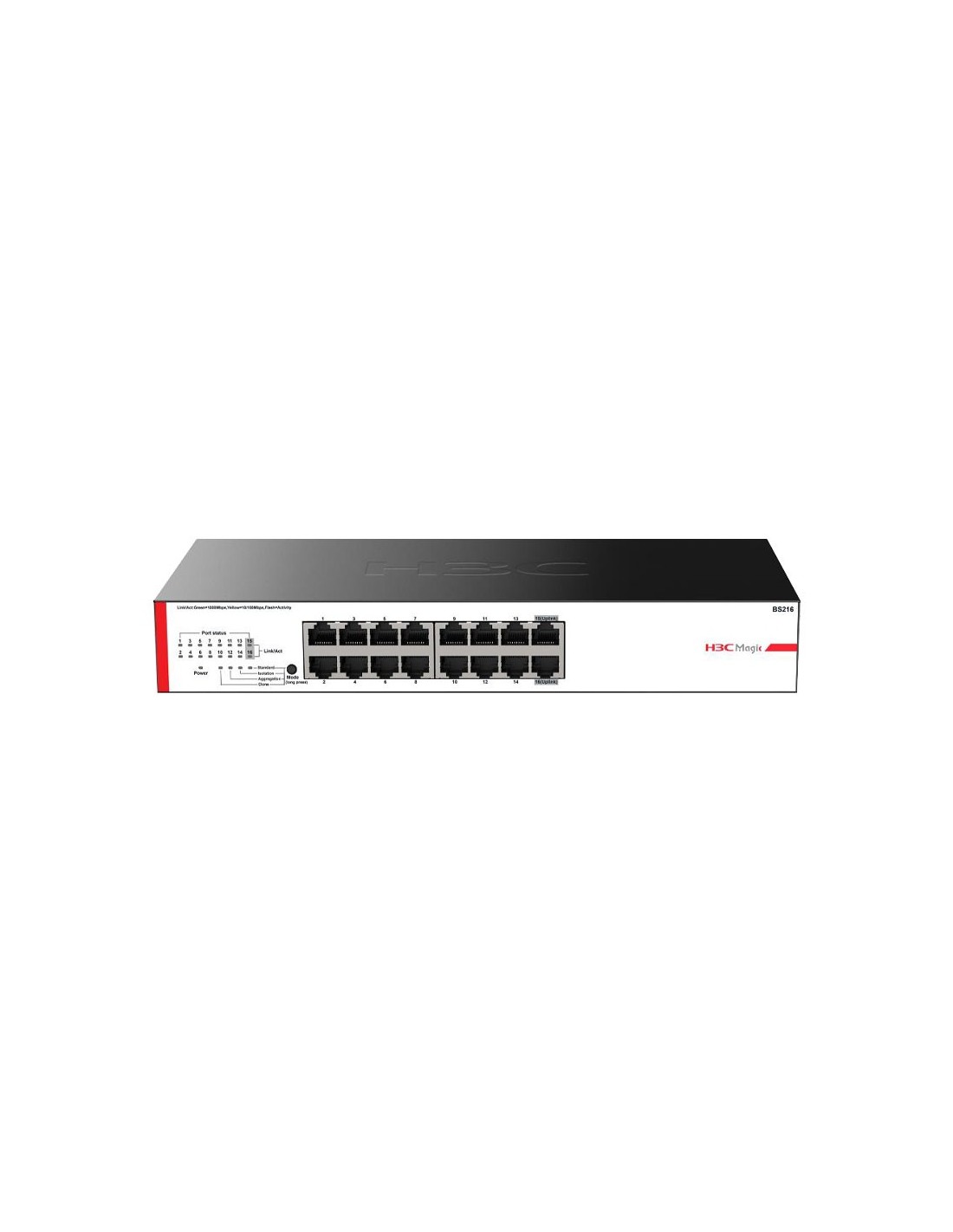 Switch de 16 puertos Gigabit BS216