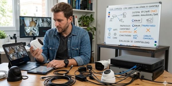 Cómo saber si una cámara de seguridad es compatible con tu sistema