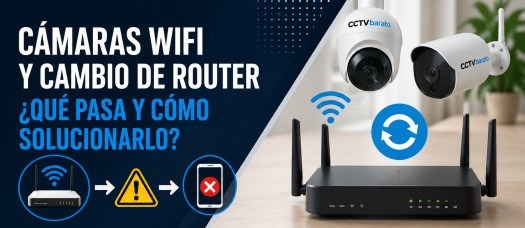 Qué pasa si cambias de router con tus cámaras WiFi