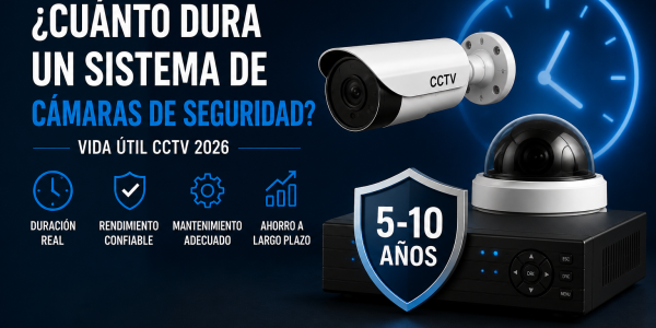 Cuánto dura un sistema de cámaras de seguridad en 2026