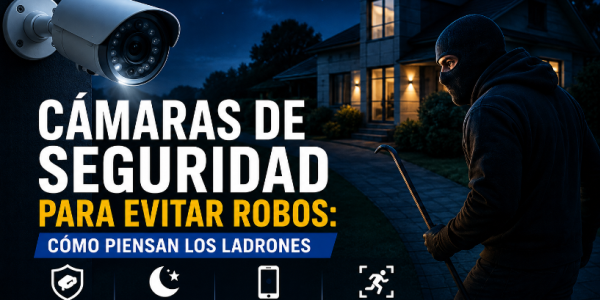 Cámaras de seguridad para evitar robos: cómo piensan los ladrones