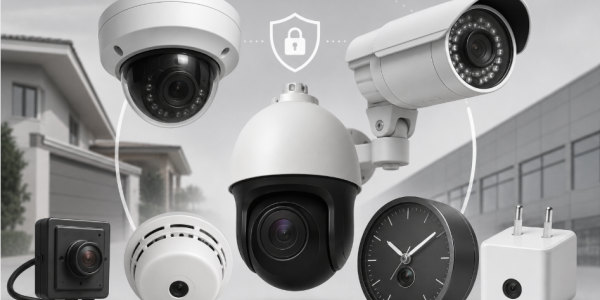TIPOS DE CAMARAS DE VIGILANCIA ANALOGICAS
