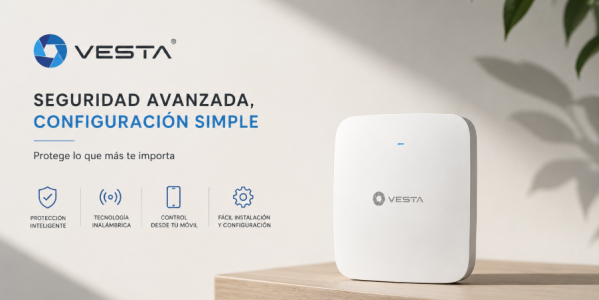 Alarmas Vesta. La solución de seguridad inteligente y fácil de configurar para tu hogar o negocio 