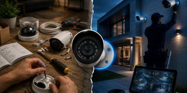 Instalación de cámaras de videovigilancia. ¿ Profesional o DIY? Pros y Contras