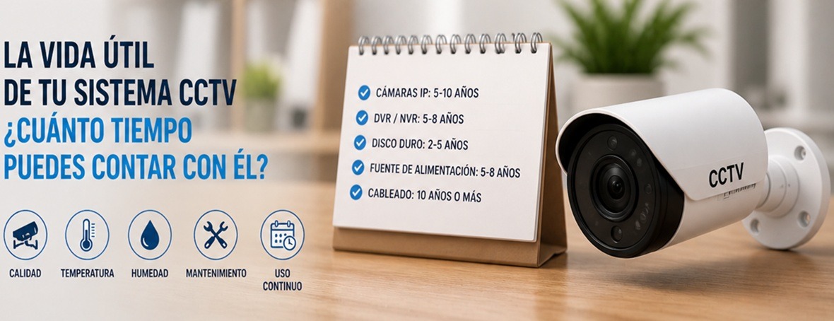 Cuánto dura un sistema de cámaras de seguridad en 2026