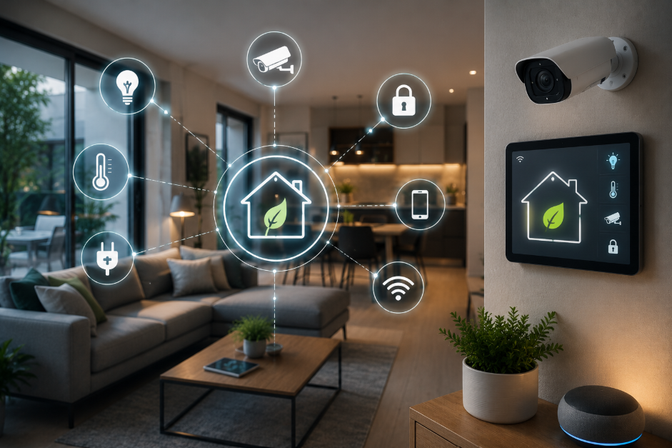 Hogar Inteligente, Eficiente y Seguro: Cómo la Tecnología Puede Mejorar tu Día a Día