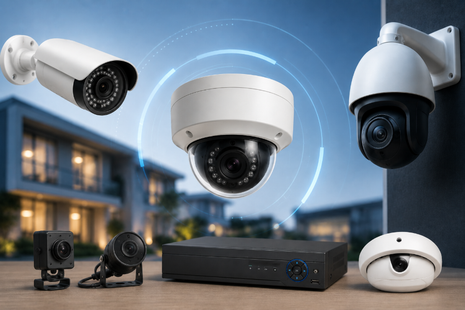 TIPOS DE CAMARAS DE VIGILANCIA ANALOGICAS