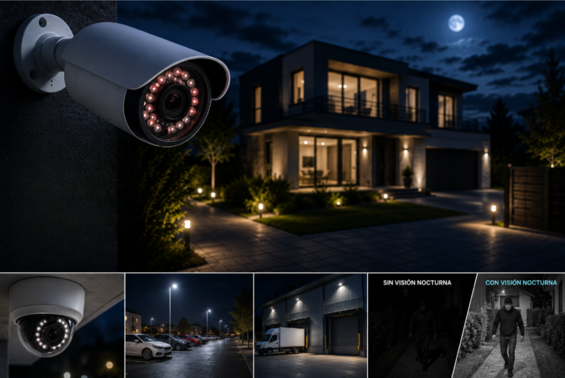 Cámaras de vigilancia nocturnas: Protección 24/7 para tu hogar o negocio