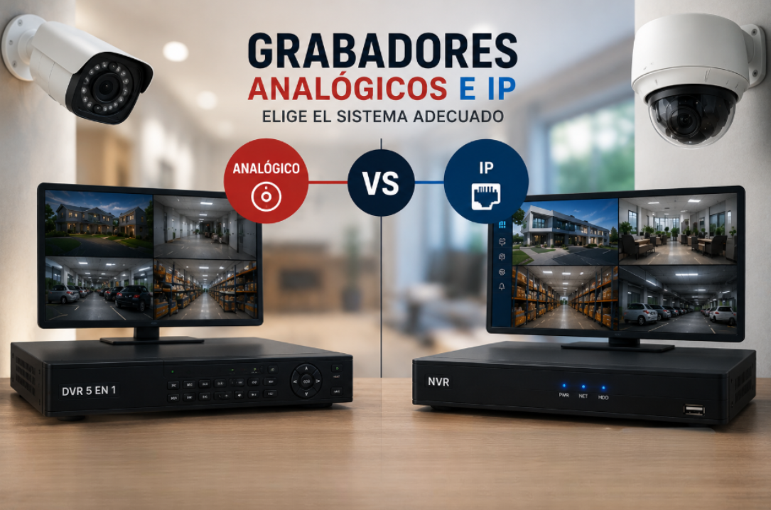  De lo tradicional a lo moderno: Cómo elegir entre grabadores Analógicos y grabadores IP 