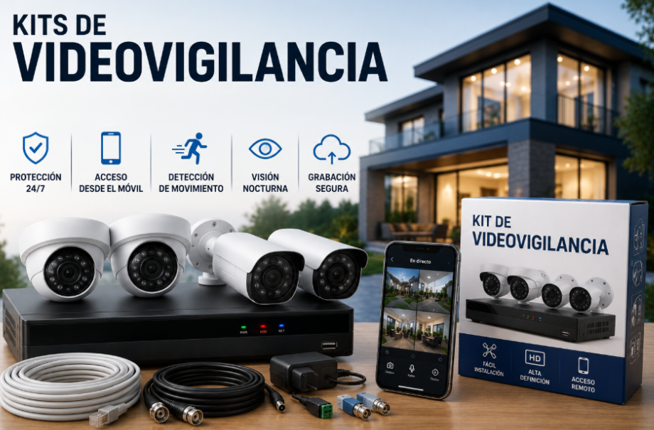 Guía completa sobre los Kits de videovigilancia 