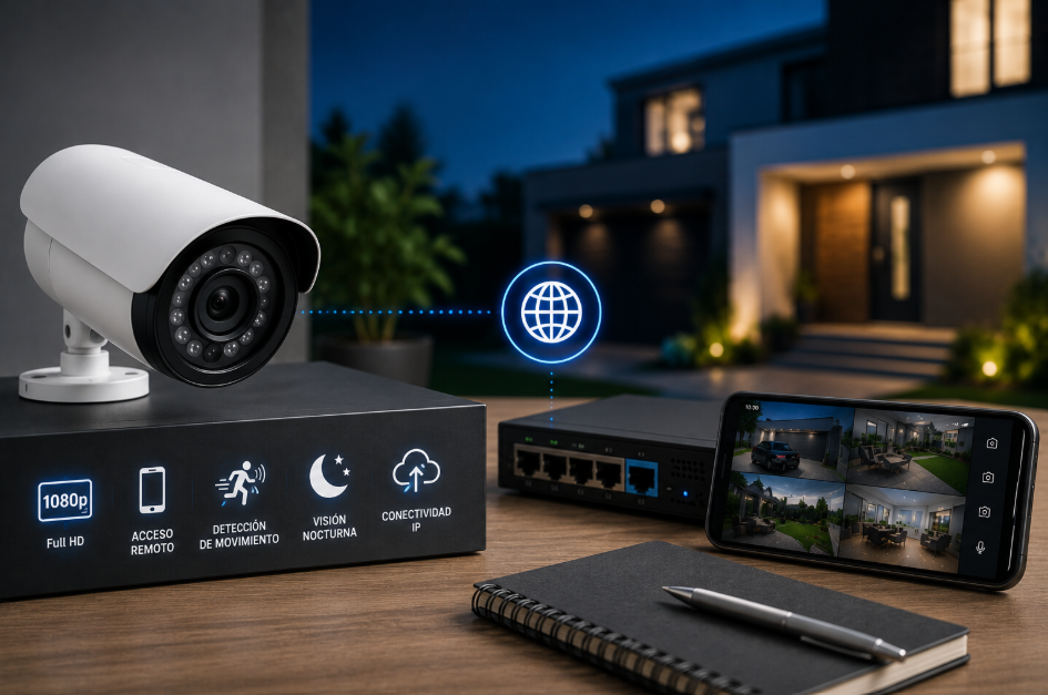 Todo lo que necesitas saber antes de adquirir cámaras de vigilancia IP