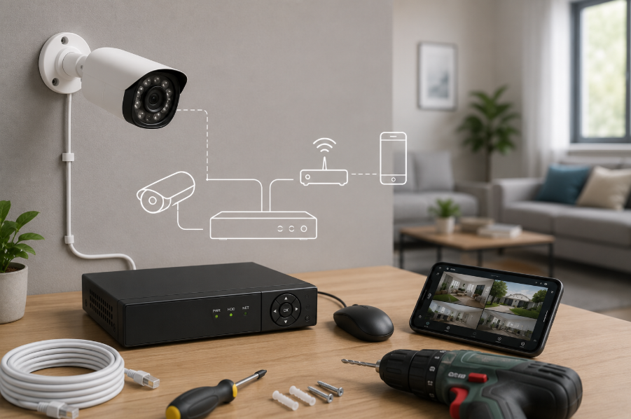 Cómo instalar tú mismo un sistema de cctv barato en tu casa o negocio 